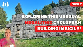 EXPLORING This Unusual MEGALITHIC CYCLOPEAN Building in SICILY