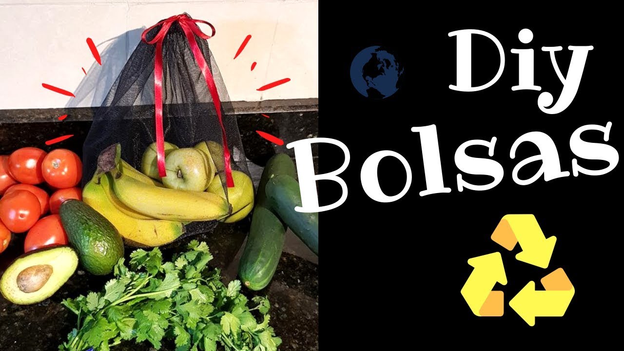 Como Hacer Bolsas para verdura / Bolsas ecologicas