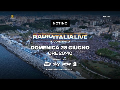 Video RADIO ITALIA LIVE IL CONCERTO 2026 Svelato il cast di Palermo