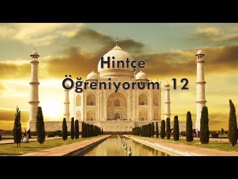 Sıfırdan Hintçe Öğreniyorum - Ders 12