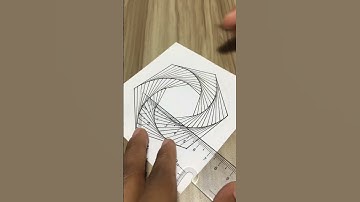 simple geometry design #geometric #zentangle #shorts #trending #viral #art #zentangleart #line #3d