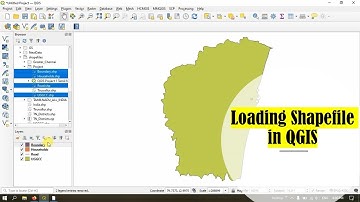 QGIS Tutorials 9: Loading Shapefile in QGIS |  QGIS Beginners