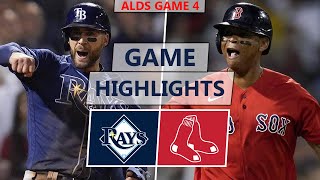 Tampa Bay Rays vs. Boston Red Sox Highlights | ALDS Game 4 (2021)