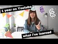 10 Things I&#39;ve Learned from a Year on YOUTUBE