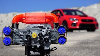 3D Printed Subaru WRX Engine - How Boxer Engines Work 3D Printed Subaru WRX Engine - How Boxer Engines Work