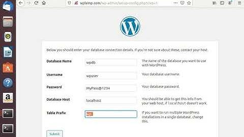 How to install WordPress in LEMP stack on Ubuntu 18.04 LTS Part 2