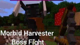 Minecraft The Morbid Harvester Boss Fight ( 1.7.10 Mod )
