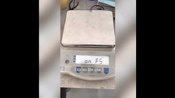 Hướng dẫn hiệu chuẩn cân điện tử Vibra AJ #shorts, #candientu, #candientuquocthinh, #hieuchuancan