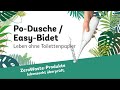 Podusche zerowaste wie funktioniert eine podusche leben ohne toilettenpapier vorstellbar