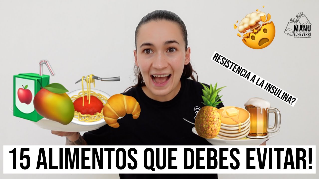 ?10 MEJORES ALIMENTOS PARA REVERTIR LA RESISTENCIA A LA INSULINA | Manu  Echeverri - YouTube