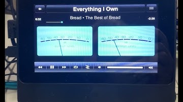 PiCorePlayer on Raspberry Pi with VU meters!!!