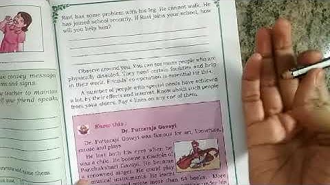 Class-3, Lesson-18-These people are also like us,part-2