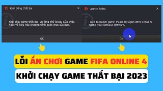 Fifa Online 4 Game Launch Failure Error! Please try again after repairing or disabling the Virus