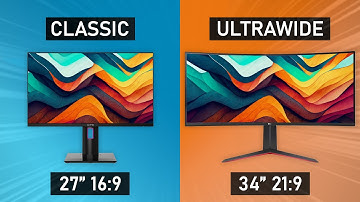 Which one is BETTER? Wide vs Ultrawide Monitors | Field of View & Gaming benchmarks