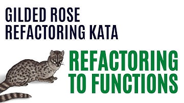 Java to Kotlin Gilded Rose - Part 3 Refactoring to Functions