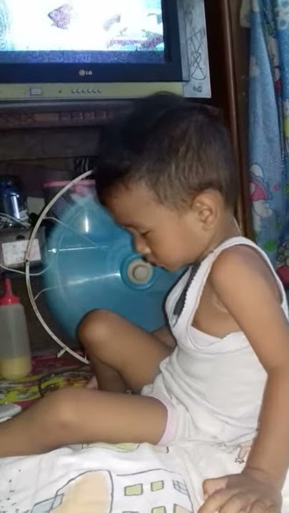 Iqbal tidur sambil duduk