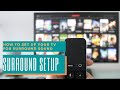 How to set up surround sound for your TV and Sonos soundbar