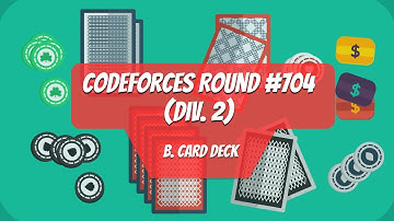 B. Card Deck | Codeforces Round 704 (Div. 2)