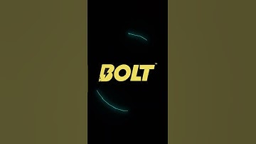 Bolt flash logo animation