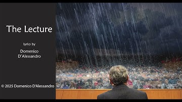 The Lecture © 2025 Domenico D’Alessandro music created with Suno AI