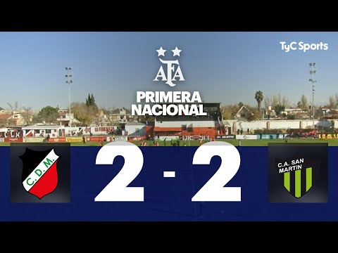 Deportivo Maipú 2-2 San Martín (SJ) | Primera Nacional | Fecha 17