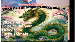 Lucky Year of the Wooden Dragon 2024 #newyear2024 #2024predictions
