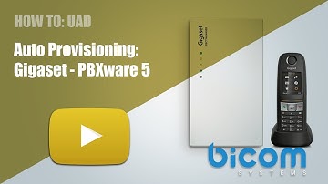 Auto Provisioning Gigaset PBXware 5