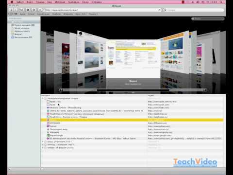 История просмотров, Private Surfing в Mac OS X 10.6 (30/44)