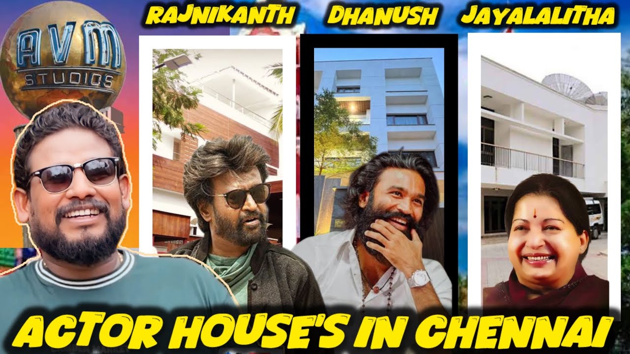 🎬 AVM Studio Tour | 🌟 Film Star Houses in Poes Garden | 🛕வடபழனி முருகன் கோவில் | ✈️ 