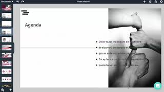 Guideline snap in Xara Cloud screenshot 5