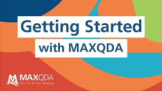 Getting Started with MAXQDA 2020 screenshot 3