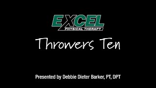 The Thrower's Ten Exercise Program | Excel Physical Therapy
