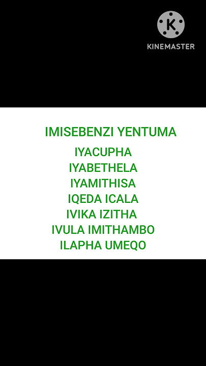 INTUMA IMPANDE ENAMANDLA