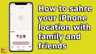 How to share your iPhone location with family or friends using Find My app screenshot 3