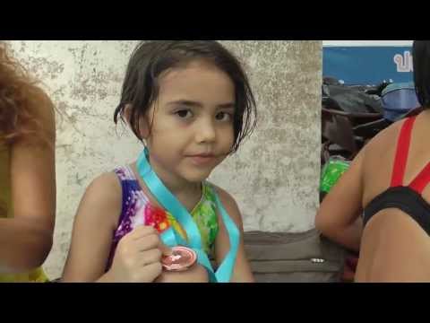 Ana's 1st Swim