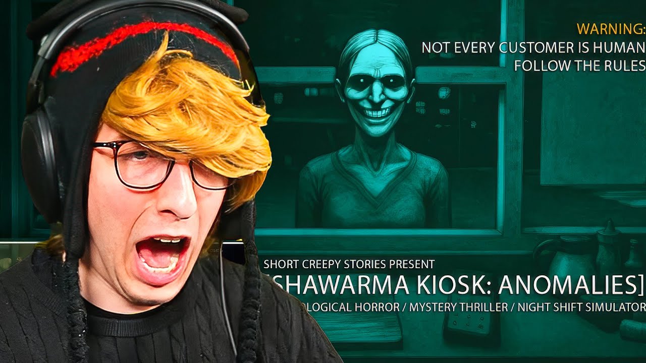 KreekCraft Plays Scary Shawarma Kiosk: the ANOMALY