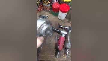 Angle Grinder Flapper Adapter ⅝ UNC Thread With ¼ Collet - Part 1 - Read Description For More