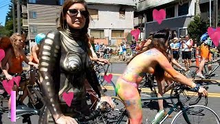 Fremont WA Naked Solstice Parade (2017)