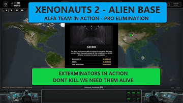 XENONAUTS 2 - ALIEN BASE - FIRST ENCOUNTER - THEY DONT HAVE CHANCE - PRO RUN - USE MECHANIC IN GAME