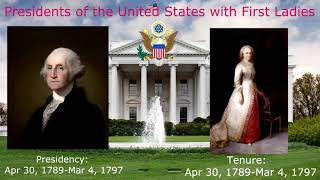 All President & first ladies on the United State of America