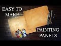 How to make painting panels