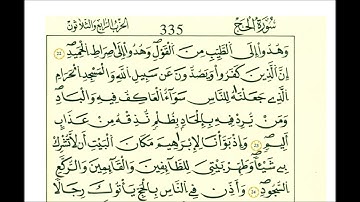 سورة الحج ثمن [ هذان خصمان اختصموا في ربهم ]