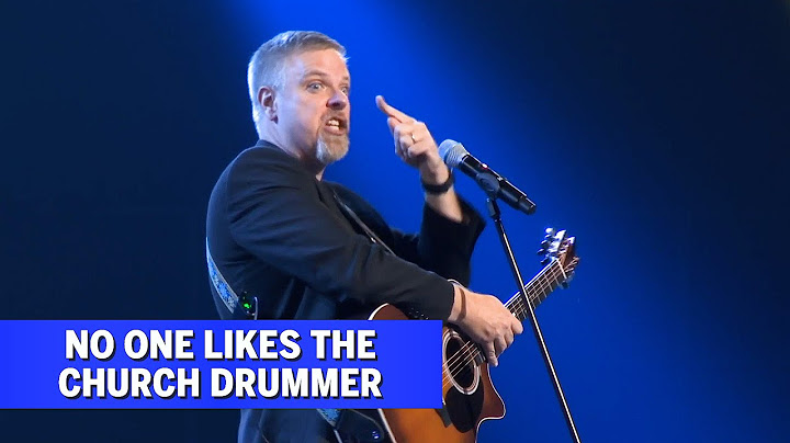 No One Likes The Church Drummer | Jonnie W.