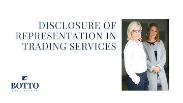 Disclosure of Representation in Trading Services Form