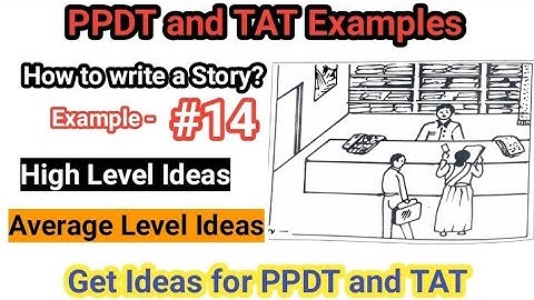 PPDT / TAT Examples #14 | Get Ideas, how to make a story | #ppdt #tat #ssbinterview #ssbpreparation