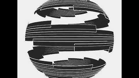 Sphere with a band. openFrameworks