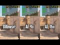 Best CS2 Texture Filtering Mode Settings Bilinear vs Trilinear vs Anisotropic Filtering 2x 4x 8x 16x