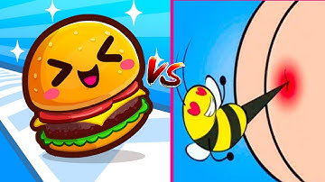 Food Run Vs Tricky Story-Max Level Gameplay- Epic Satisfying ASMR Android,iOS Gameplay #03