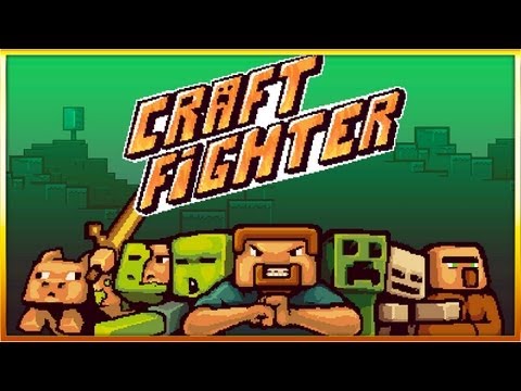 CraftFighter - Steve vs Creeper Jogo de Luta do Minecraft (Online) 