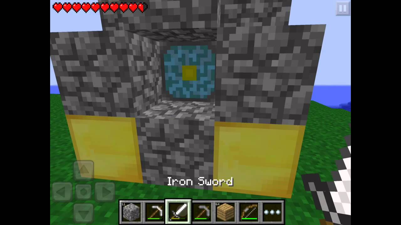 Minecraft PE Nether Reactor (Working) - YouTube